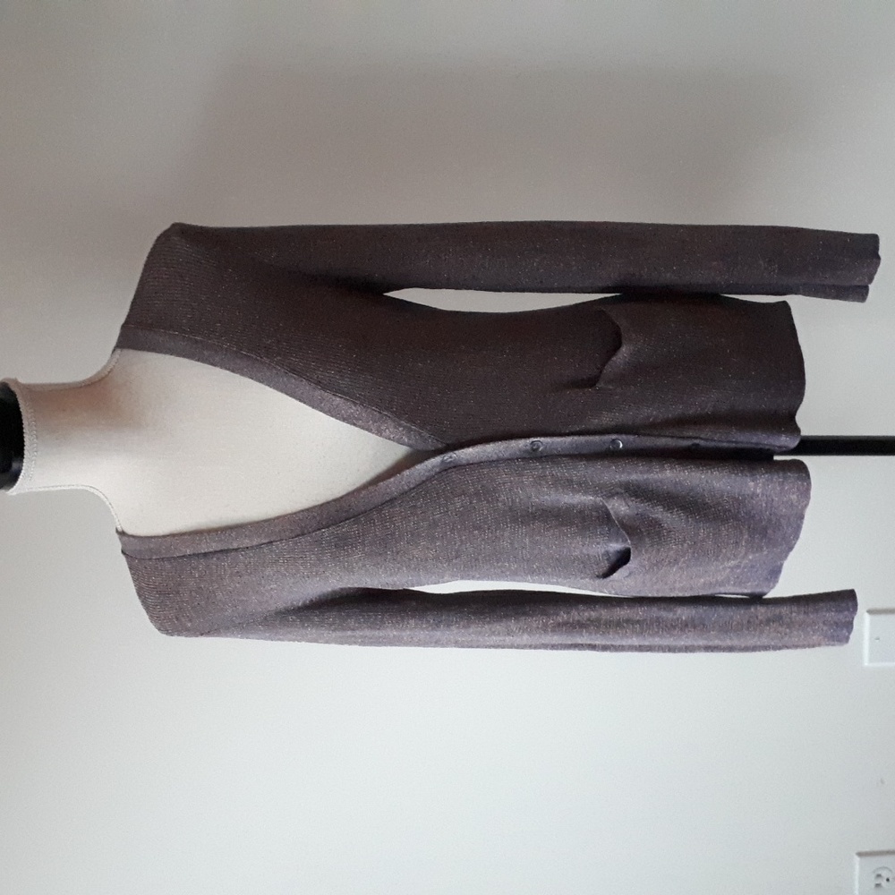 Banana Republic lurex cardigan Sz M
